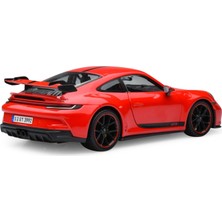 Maisto Porsche 911 Gt3 Model Araba 1/18 - Kırmızı