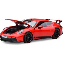 Maisto Porsche 911 Gt3 Model Araba 1/18 - Kırmızı