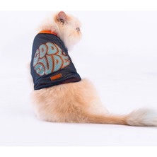 Pawstar Cool Dude Mesh Kedi Köpek Tişörtü - Kedi Köpek Kıyafeti 2 Xlarge