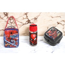 Marvel Spider-Man Ottonya Marvel Spider-Man Go Spidey Beslenme Çantası ,matara ve Beslenme Kabı