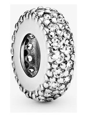 Pandora 791359CZ Şeffaf Işıltılı Charm Kadınlar İçin Taşlı Bileklik Aksesuarı