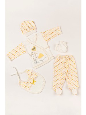 Baby Kids Colors Yenidoğan Bebek 5'li Hastahane Çıkış Seti