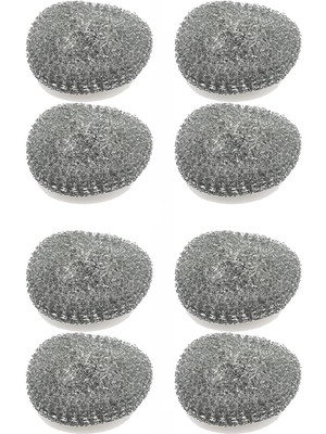 Royaleks 8 Adet Paslanmaz Çelik Tel Bulaşık Teli Poşetli