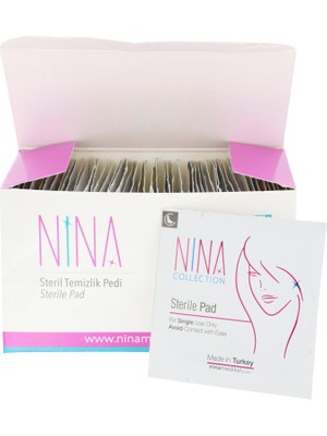 NİNA Medikal Nina Steril Mendil (50 Adet)