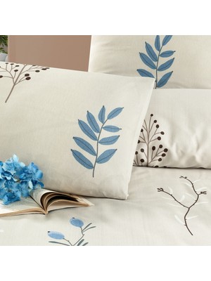 Schafer Home Blueberry Çift Kişilik Nevresim Takımı 4 Parça