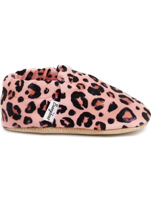 Bunnybons Bunny Bons Bunnybons Leopar Kaydırmaz Taban Bebek Patik