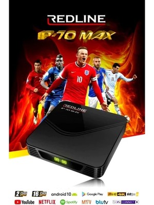 Redline Ip-70 Max Android 10 TV Box 2GB/16GB