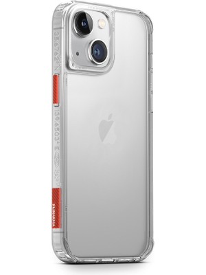 Skinarma iPhone 14 Plus Uyumlu Kılıf Skinarma Şeffaf Airbag Tasarımlı Saido Kapak