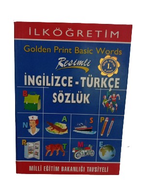 Derya Kitabevi Ilköğretim Resimli Ingilizce  Türkçe Sözlük
