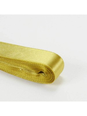 Gogopak Gold Saten Kurdele 2 cm  x  10 Metre