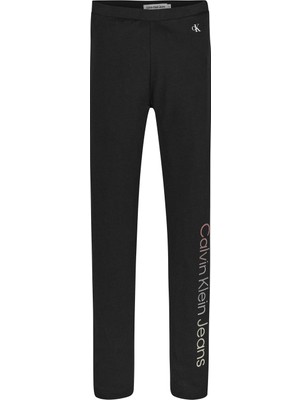 Calvin Klein Siyah Erkek Çocuk Tayt IU0IU00471BEH