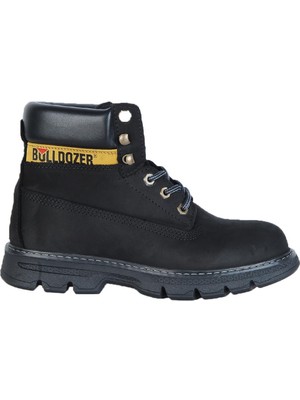 Bulldozer 240516 Nubuk  Deri Kadın Düz Bot