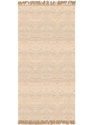 Soho Halı Soho Alaçatı 38 Jüt Görünümlü Iskandinav Kilim Desen Otantik Kara Tezgah Halı Çift Taraflı Kilim