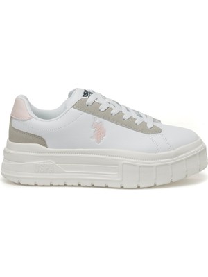 U.S. Polo Assn. Mezzo 3pr Beyaz Kadın Sneaker