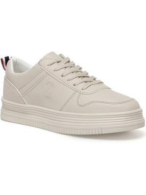 U.S. Polo Assn. Surı 3pr Bej Kadın Spor Ayakkabı