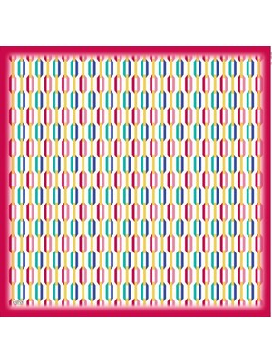 Armine Soft Sarı Desenli Eşarp 6087 - 12