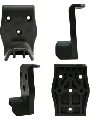 Kacar Home Plastik Yatak Baza Tutucu Baza Stoplama Baza Stoper 12 Adet