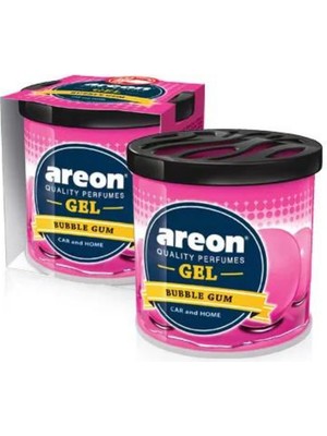 Areon Gel Can Bubble Gum Oto Araç Kokusu  İç Mekanlar İçin Yoğun Koku ve Rahatlık Sağlar