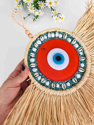 Hasır Dükkanı  Muz Lifi Rafya Duvar Dekoru