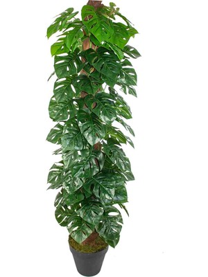 Güleç Yapay Çiçek Yapay Ağaç Deve Tabanı (Monstera) 150 cm