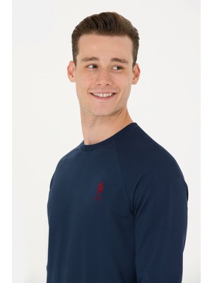 U.S. Polo Assn. Erkek Lacivert Sweatshirt 50269412-VR033