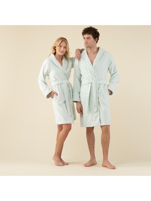Chakra Solıd Bambu Unısex Bornoz