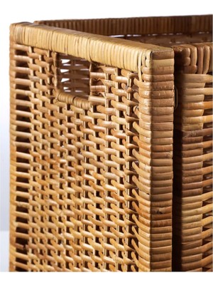 IKEA Branas Kutu Sepet Rattan Açık Kahve 32X34X32 cm