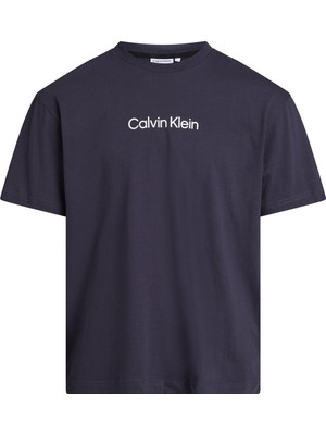 Calvin Klein Mavi Erkek T-Shirt