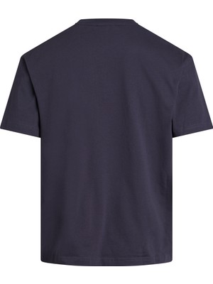 Calvin Klein Mavi Erkek T-Shirt