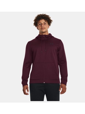 Under Armour Erkek Armour Fleece® Tam Boy Fermuarlı Kapüşonlu Üst 1373357-600