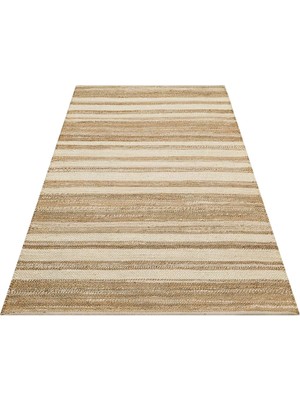 Eko Halı Echo Ech 11 Natural White Xw Flatweave El Dokuma Naturel Jüt Hasır Halı