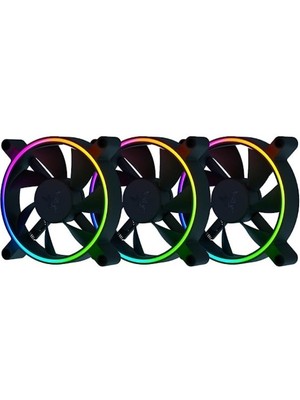 Razer Kunai Chroma - Yüksek Performanslı ARGB PC Fanı  3 Fan | 120MM RC21-01810100-R3M1