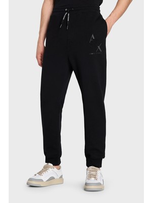 Armani Exchange Organik Pamuklu Regular Fit Jogger Spor Pantolon Erkek Pantolon 6rzpal ZJ9KZ 1200