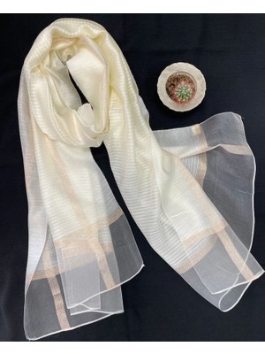 Arwella Organize %40 Ipek Simli Tüllü Şal