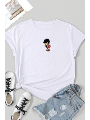 Only Trendwear Chen Üzümlü Kekim Baskılı T-Shirt