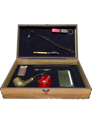 Pipsan Pipo Ahlat Ağacı Balsa Filitreli Çakmaklı Kartlık Anahtarlık Tesbih Set  605729-709158