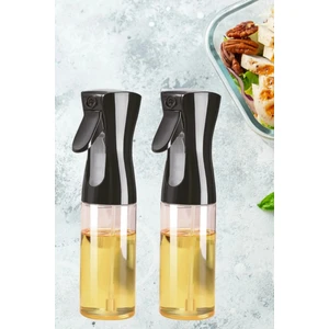 Siyah Sprey Cam Yağdanlık Yağ Püskürtücü Fısfıs 225 ml 2 Adet
