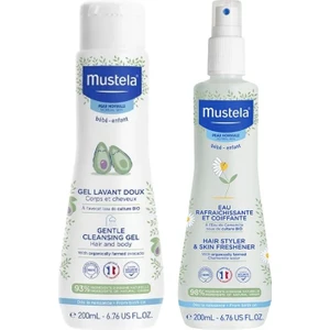 Skin Freshener Saç ve Vücut Spreyi 200 ml + Gentle Yenidoğan Şampuanı 200ml