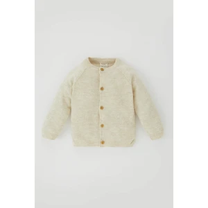 Erkek Bebek Bisiklet Yaka Düğmeli Triko Hırka A3833A523AU