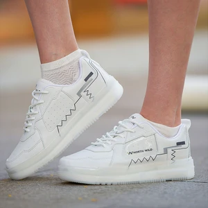 NORTH WILD Planet Unisex Sneakers - Beyaz
