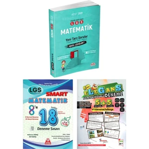 Editör Yayınları LGS Matematik Soru Bankası - Matematik 18 Deneme - Genel 10 Deneme
