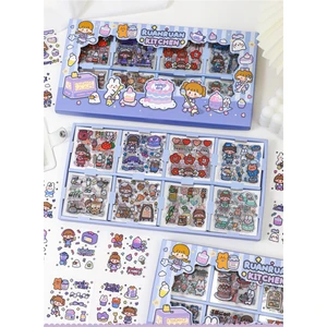 Hobide Hobi Kawaii Sticker Hediye Kutusu Kitchen 200 Yaprak