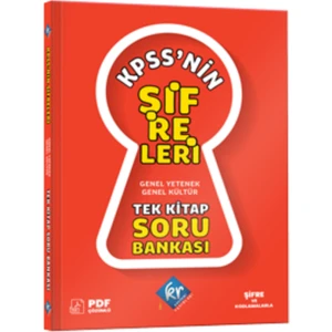 Kr Akademi Yayınları KPSS'nin Şifreleri Genel Yetenek Genel Kültür Tek Kitap Soru Bankası