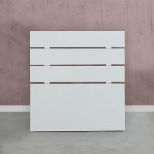 PASİFİC HOME Huga Tek Kişilik Beyaz Yatak Başlığı 120lk / 120 cm Baza Başlık