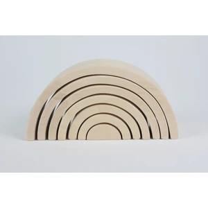 Ali Wooden Aliwooden Aliwooden7 Li Waldorf Gökkuşağı (Naturel)