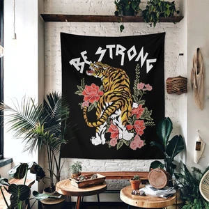 Be Strong Duvar Örtüsü - 130cm  x  150cm