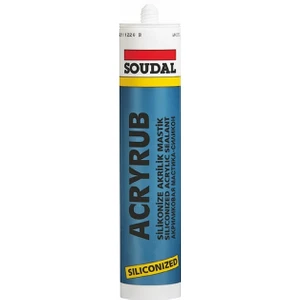 310 ml Açık Kahverengi Acryrub Silikonize Mastik