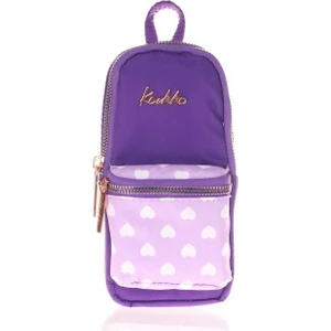 Soft Floral Junior Bag Kalem Çantası Purple K2440