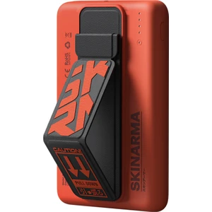 Magsafe Powerbank Skinarma Spunk Wireless Şarj ve Pd Hızlı Şarj Özellikli 15W 5000MAH Turuncu