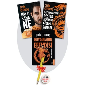 Hayat Sana Ne Anlatıyor + Duyguların Efendisi + Hayvanlardan Destek A. G. S. (Çetin Çetintaş) 3 Set